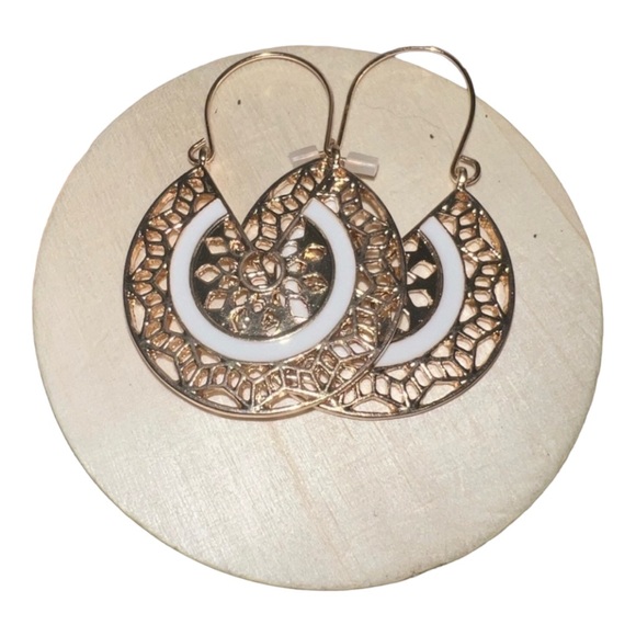 Jewelry | Boho Gold Hoop Earrings | Poshmark